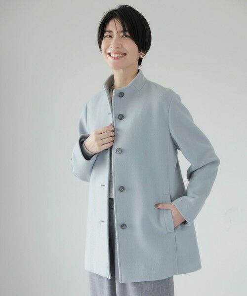 セール】 ショートビーバー ボトルネック コート （その他アウター