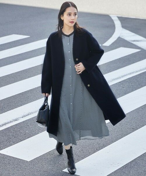 セール】 ウールリバーロング コート （その他アウター）｜L size