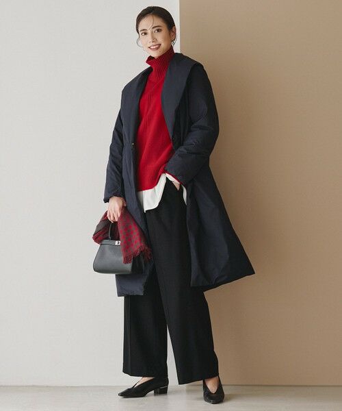 新色追加】ソフトカシミヤミックス ハイネックニット （ニット