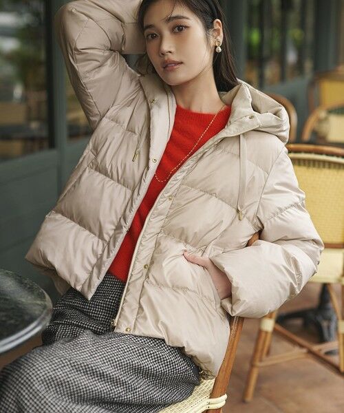 フォックスカシミヤファー ショート丈 ニット （ニット・セーター）｜L