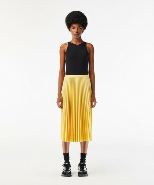 セール】 プリーツスカート （ロング・マキシ丈スカート）｜LACOSTE