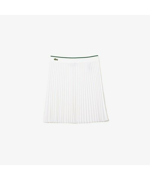 セール】 配色ウエストプリーツテニススカート （ロング・マキシ丈