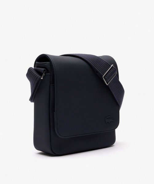 メンズクラシック スリムフラップサッチェルバッグ / ショルダーバッグ