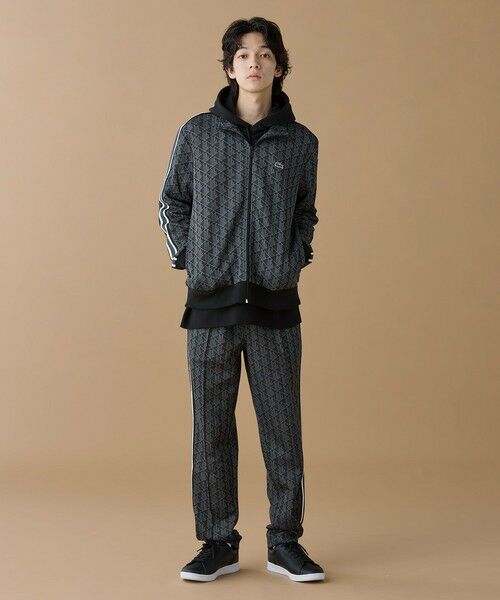 モノグラムジャカードトラックジャケット 【セットアップ対応