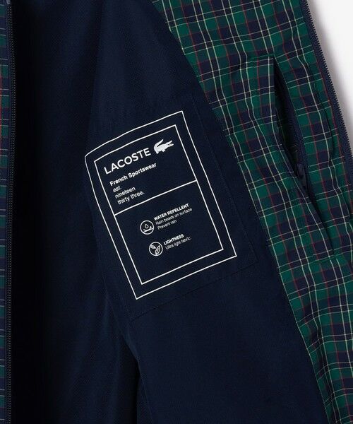 セール】 チェックバーシティジャケット （ブルゾン）｜LACOSTE