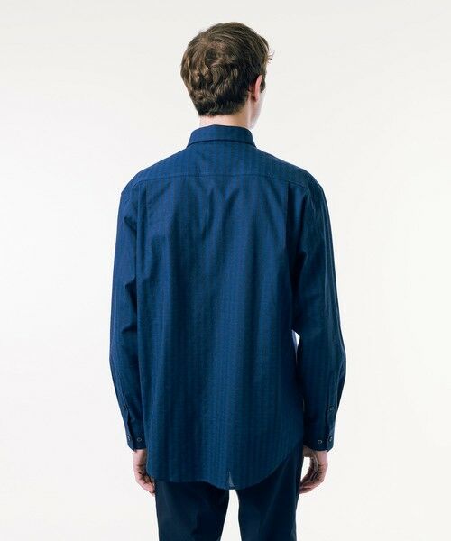 クラブハウス ラコステコラボシャツ ネイビー M clubhaus クラブハウス