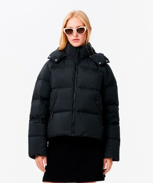 セール】 ウィメンズ ボリュームハイネック ナイロンショート ダック