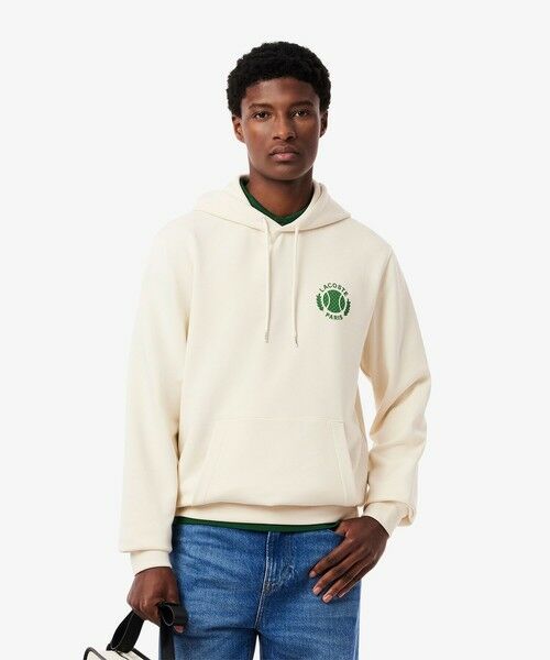 セール】 ヘリテージテニスロゴスウェットフーディー （パーカー