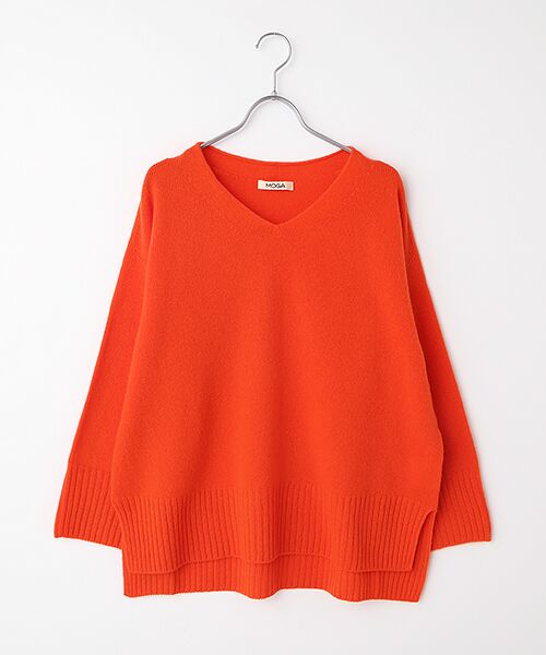 セール】 クーマラムVネックニット （ニット・セーター）｜MOGA / モガ