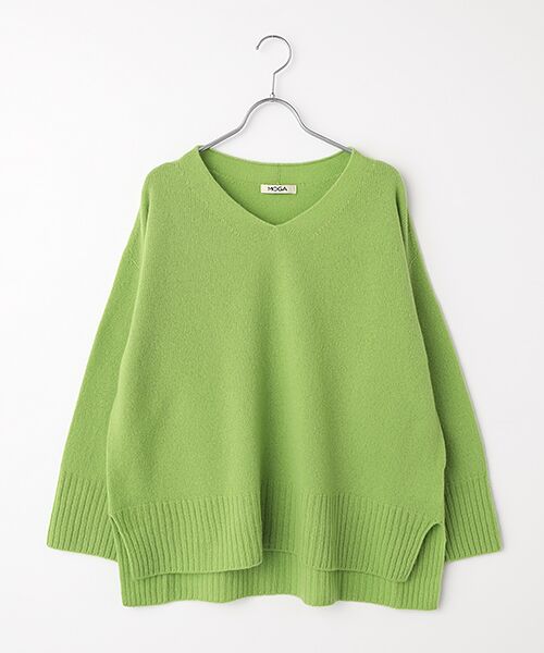 セール】 クーマラムVネックニット （ニット・セーター）｜MOGA / モガ