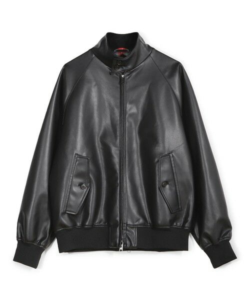 BARACUTA/バラクータ】別注フェイクレザーG9ハリントンジャケット