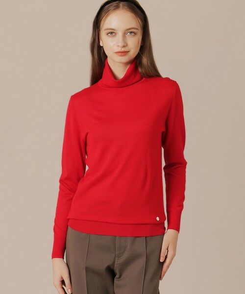 セール】 【Precious掲載】カシミヤシルクニットプルオーバー （ニット