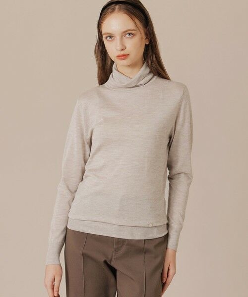 セール】 【Precious掲載】カシミヤシルクニットプルオーバー （ニット