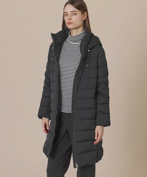 セール】 ストレッチナイロンロングダウンコート （ブルゾン