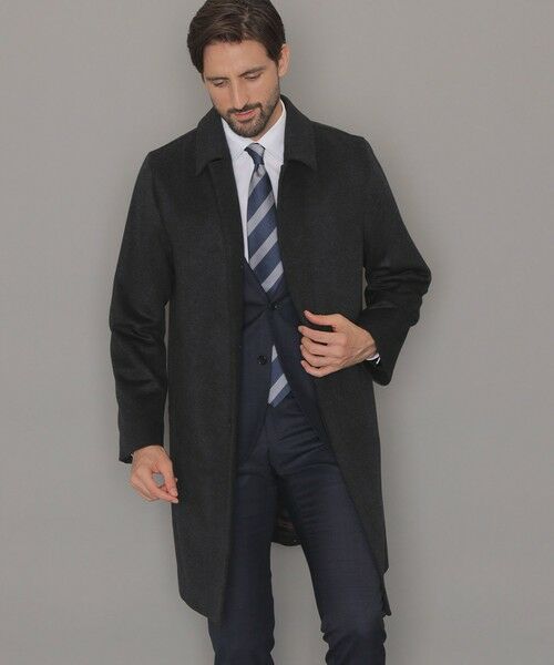 セール】 【DUNFORD】ウールカシミヤビーバーステンカラーコート