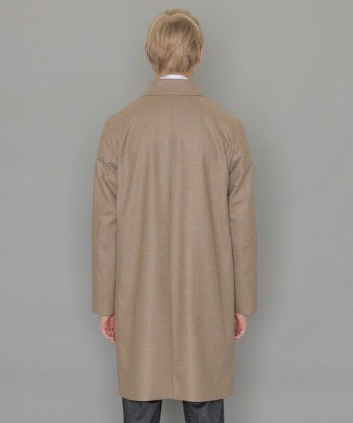 DUNFORD】【Loro Piana Fabric】ウールツイルステンカラーコート