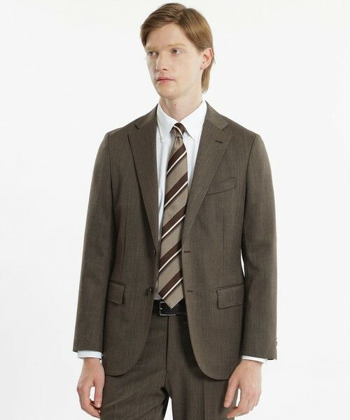 セール】 トロッター ジャケット#108 キャバリーツイル （ノーカラー