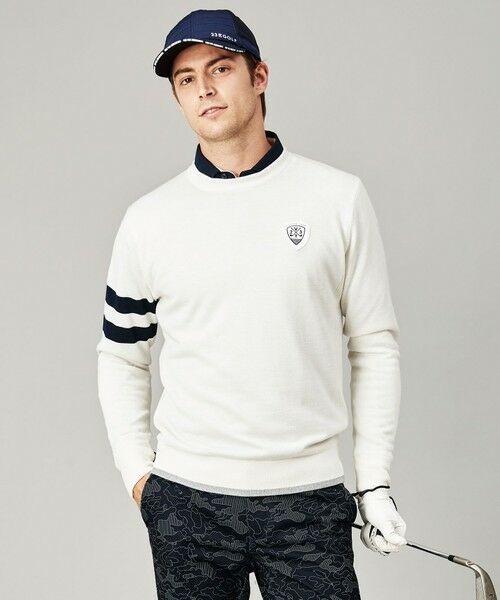 セール】 【MEN】 【ご自宅洗い可】クルーネックニット （ニット