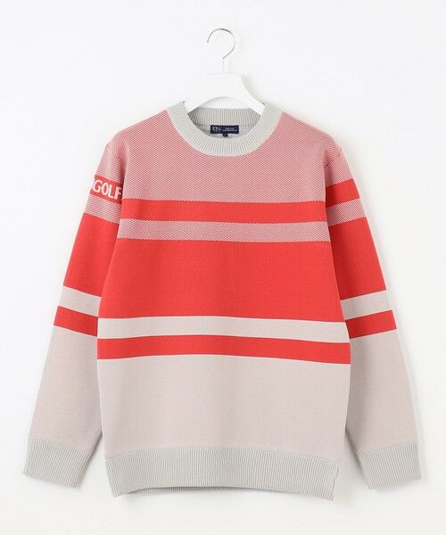 セール】 【MEN】【洗える】カラーブロック 裏付き ニット （ニット