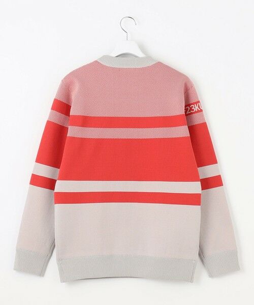 セール】 【MEN】【洗える】カラーブロック 裏付き ニット （ニット