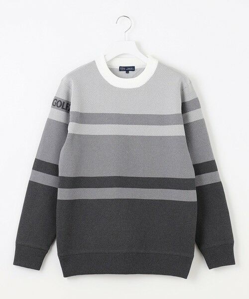 セール】 【MEN】【洗える】カラーブロック 裏付き ニット （ニット