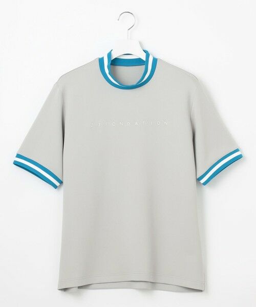 23Fondation】【吸水速乾/UVケア】ライトダンボール モックネック