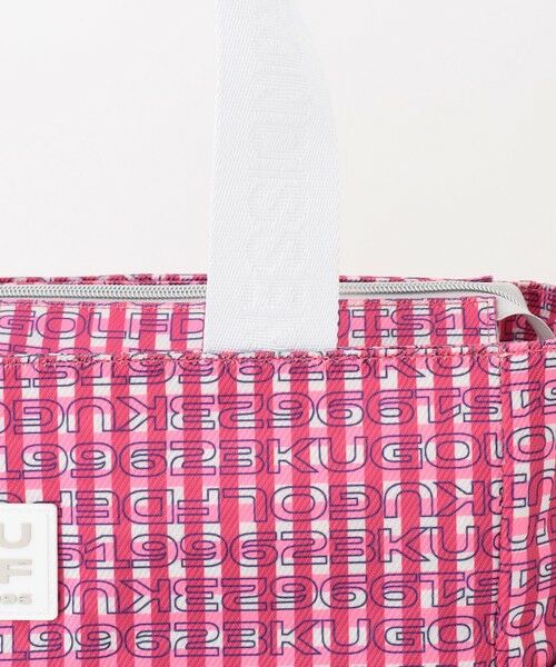 セール】 【UNISEX】オリジナルギンガムチェック ロッカーバッグ 軽量