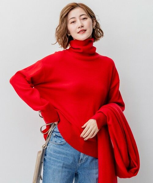 セール】 【滝沢眞規子さん着用/洗える】ピュアカシミヤ