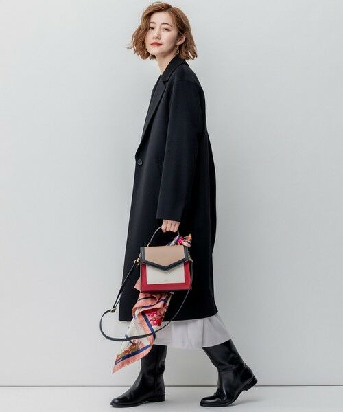 滝沢眞規子さん着用】ウールカシミヤビーバー チェスター コート