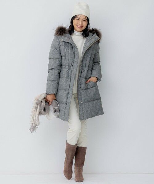 セール】 【滝沢眞規子さん着用】LIMONTA ダウン コート （ダウン