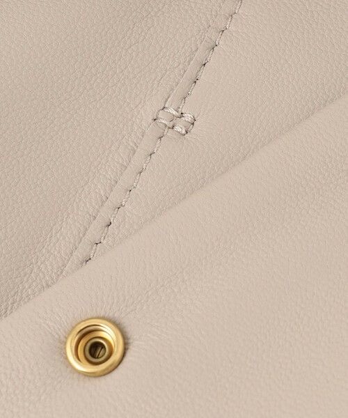 セール】 ラムレザー ノーカラージャケット （ノーカラージャケット