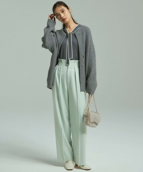 セール】 【洗える】ウーステッドウール ボウタイ ニット （ニット