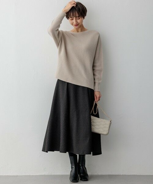 セール】 【洗える】ラメウール ドルマンスリーブ ニット （ニット