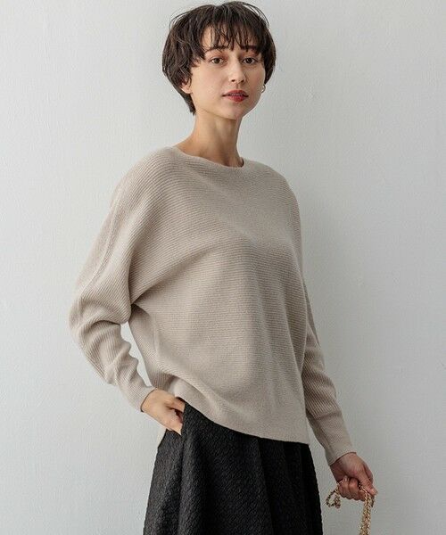 セール】 【洗える】ラメウール ドルマンスリーブ ニット （ニット