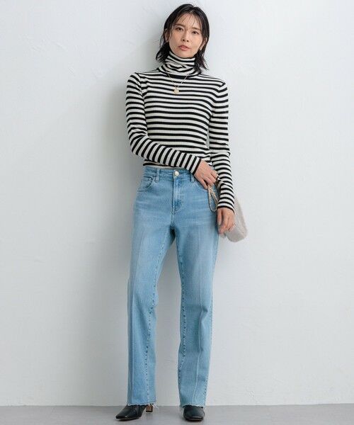 RED CARD TOKYO×23区】デニム フレアパンツ （デニムパンツ）｜S size