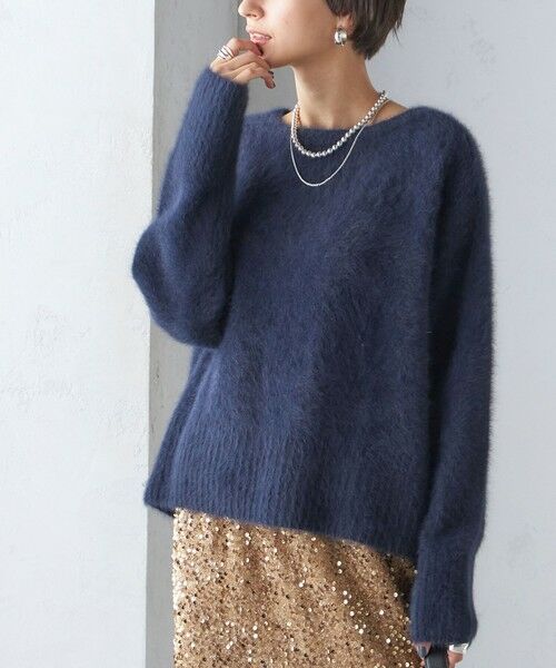 セール】 〈手洗い可能〉FOX クルーネック プルオーバー （ニット