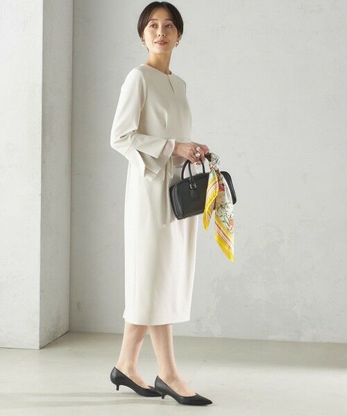 セール】 重ね着 デザイン ダブル クロス ワンピース（セレモニー対応