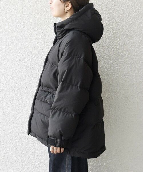 セール】 【WEB限定】SHIPS any: フーディ ショート ダウン ジャケット