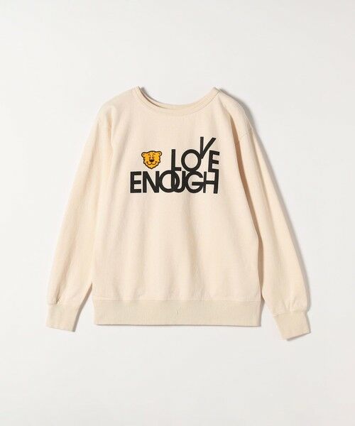 Mixta:〈洗濯機可能〉ラグラン ロゴ クルーネック プルオーバー