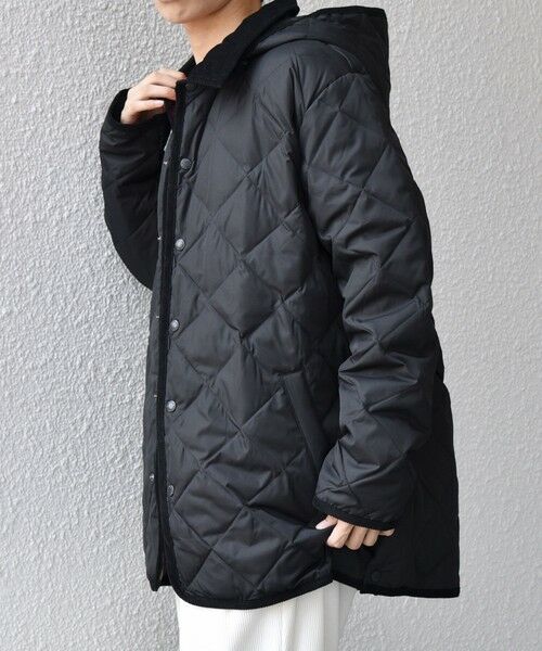 SHIPS any別注】TAION:〈手洗い可能〉ダイヤキルト ダウン ハーフ