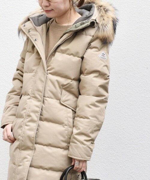 セール】 PYRENEX:GRENOBLE フードファーダウン （ダウンジャケット