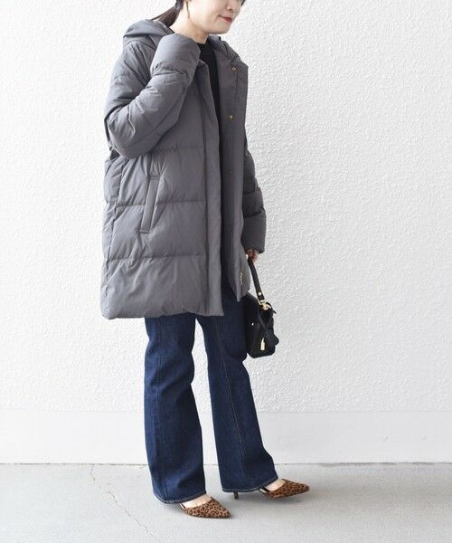 セール】 *〈手洗い可能〉ショールカラー ミディ ダウン◇ （その他