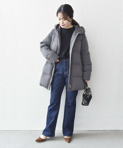 セール】 *〈手洗い可能〉ショールカラー ミディ ダウン◇ （その他