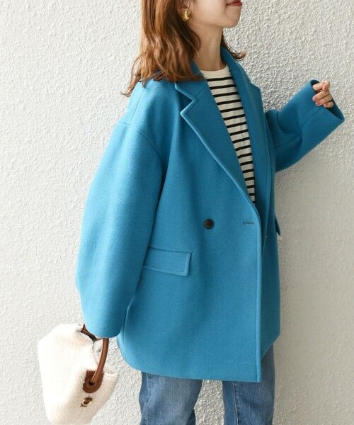 セール】 SHIPS any: ノンミュールジングウール コクーン ミディ