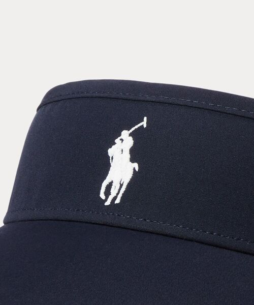 RLX）エンブロイダリー ポニー バイザー （サンバイザー）｜POLO GOLF