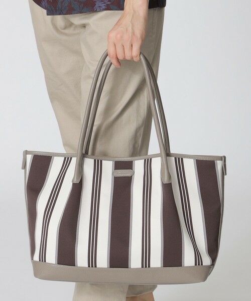 セール】 ストライプ柄トートバッグ （バッグ）｜Paul Stuart / ポール
