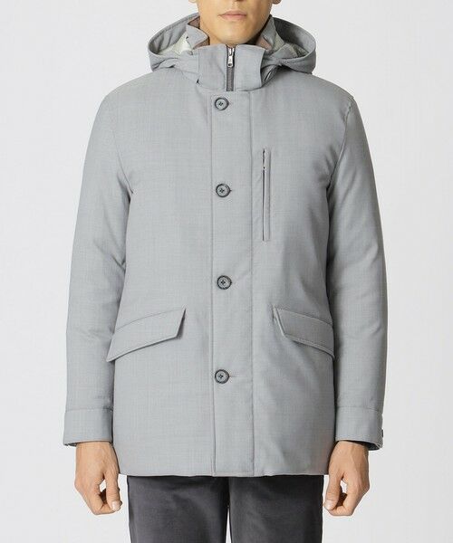 セール】 ウールシェルダウンジャケット （ブルゾン）｜Paul Stuart