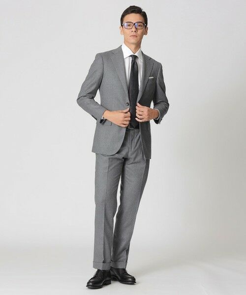 セール】 【Nikkei magazine掲載】【BAKER MODEL】フランネルスーツ