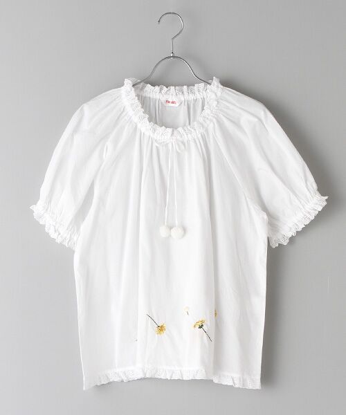 セール】 たんぽぽ刺繍入りブラウス （シャツ・ブラウス）｜PINK HOUSE
