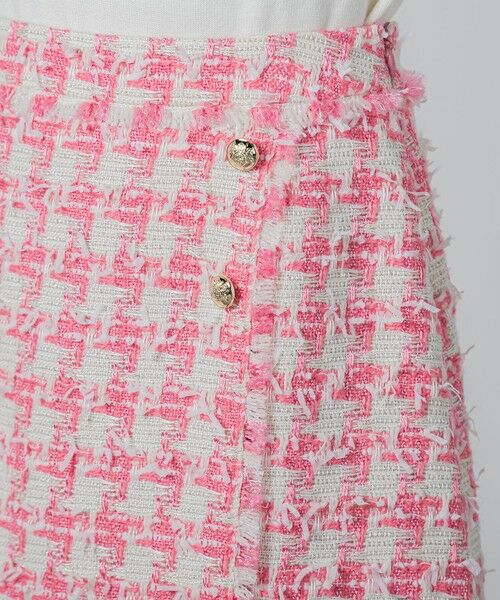 セール】 千鳥ツイードミニスカート≪セットアップ対応≫ （ミニ・ひざ